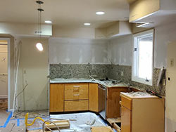 Kitchen demolition