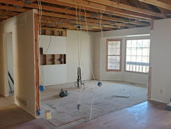 Interior renovation